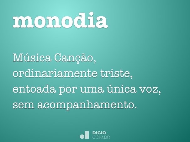 monodia