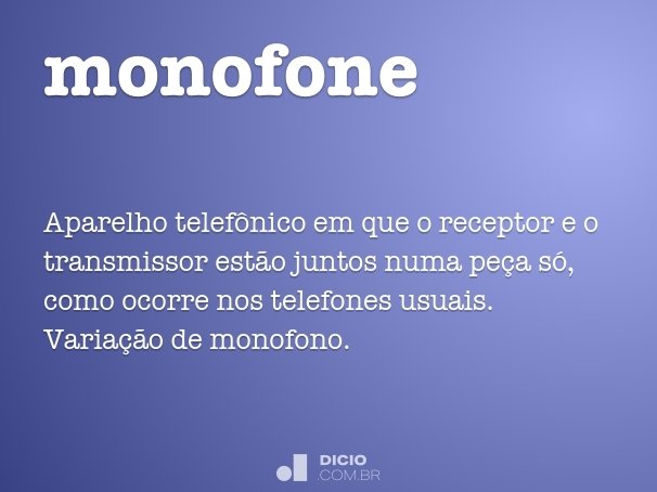 monofone