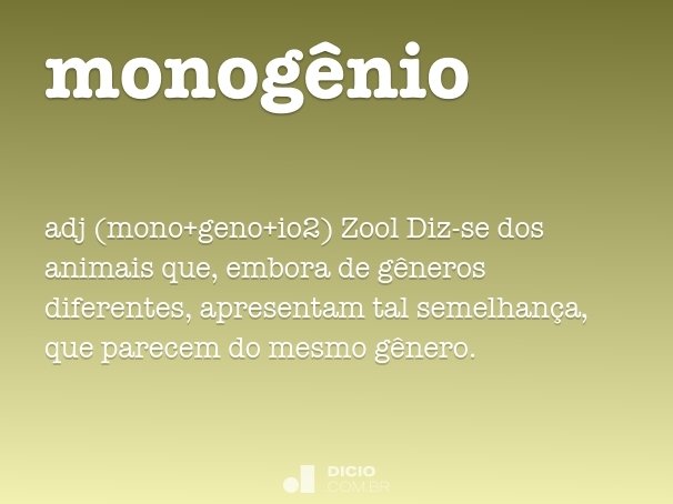 monogênio
