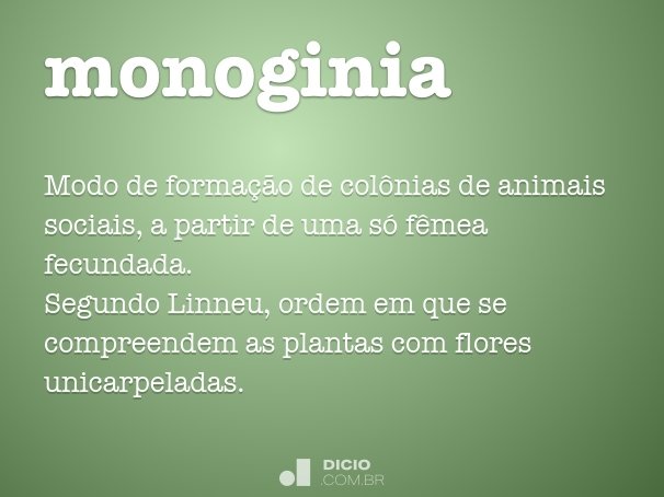 monoginia