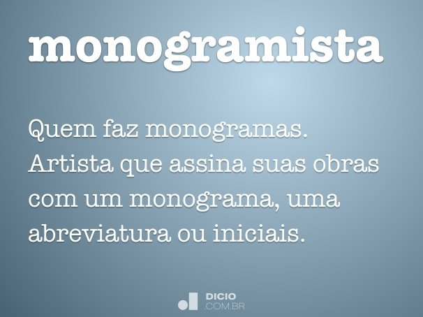 monogramista