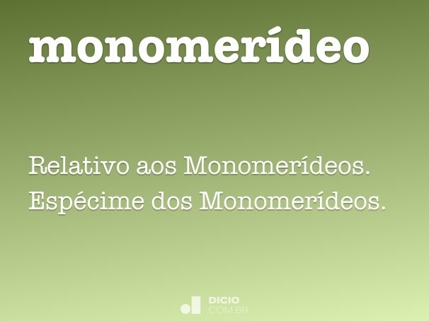monomerídeo