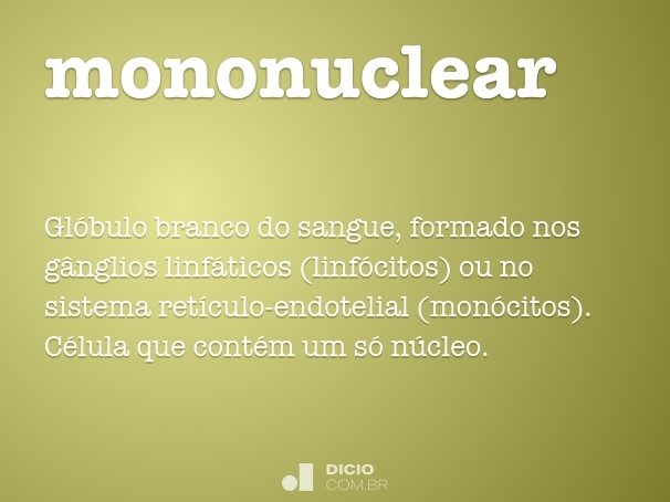mononuclear