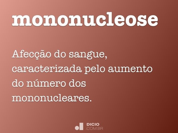 mononucleose