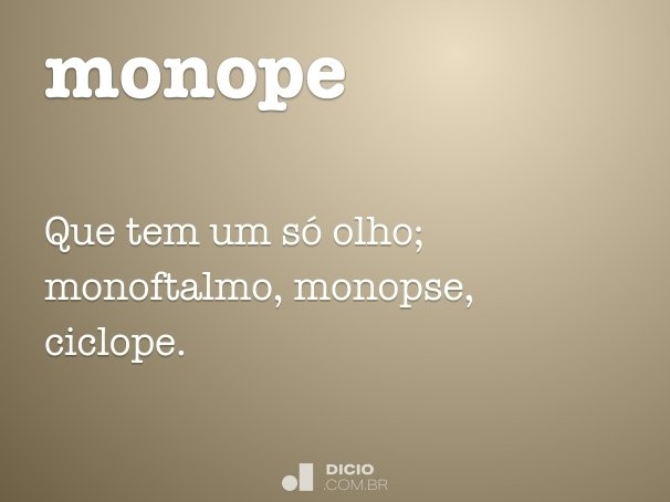 monope