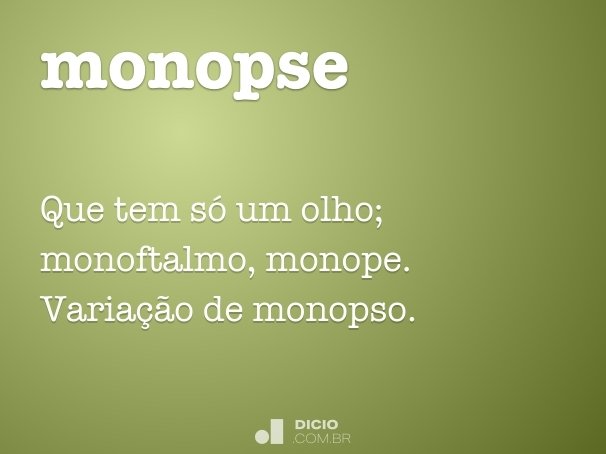 monopse