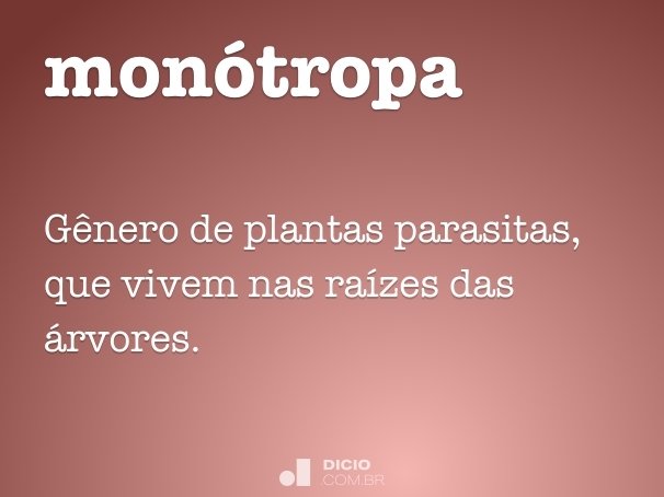 monótropa