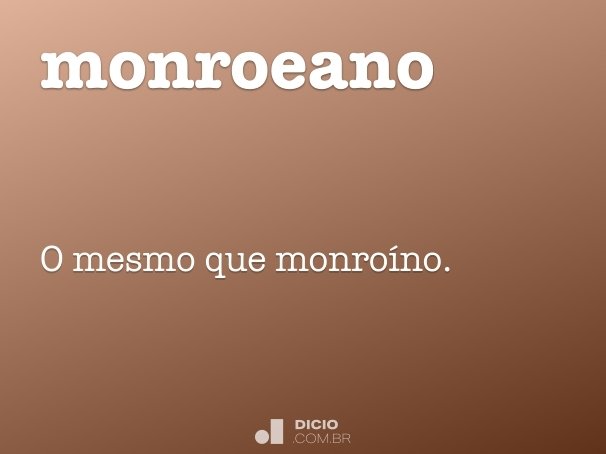monroeano