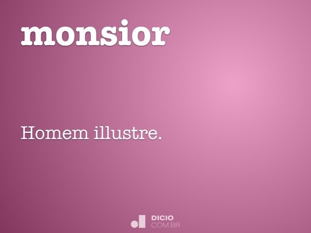 monsior
