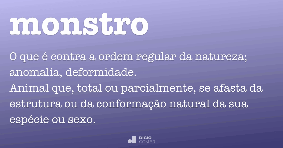 O Grande Dicionário de Monstros - Comprar em Lilá