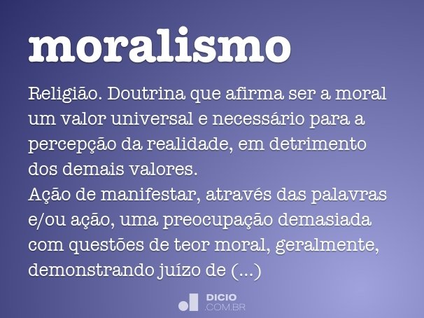 moralismo