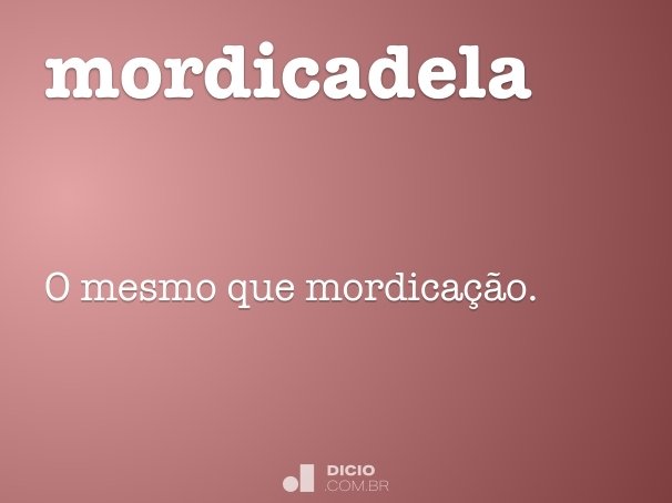 mordicadela