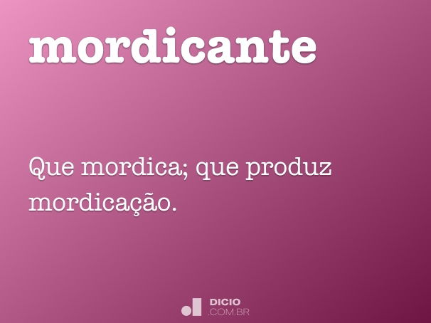 mordicante