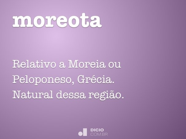 moreota