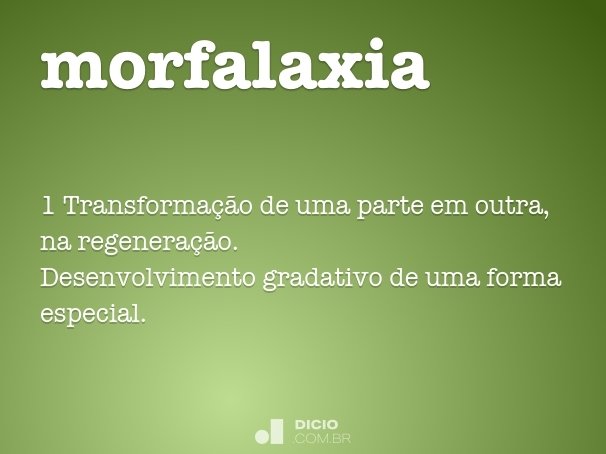 morfalaxia