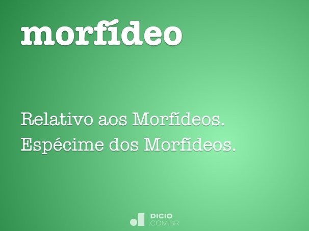 morfídeo