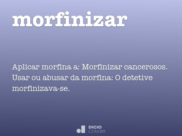 morfinizar