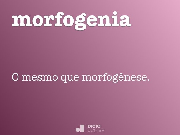 morfogenia