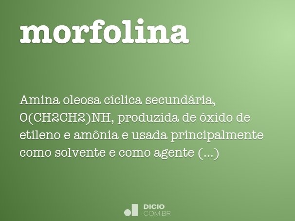 morfolina