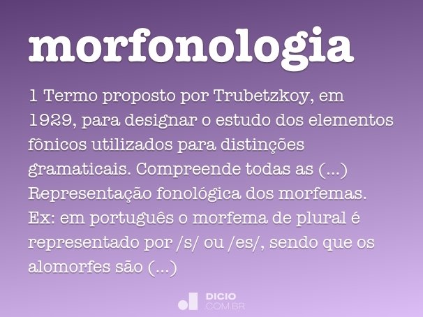 morfonologia