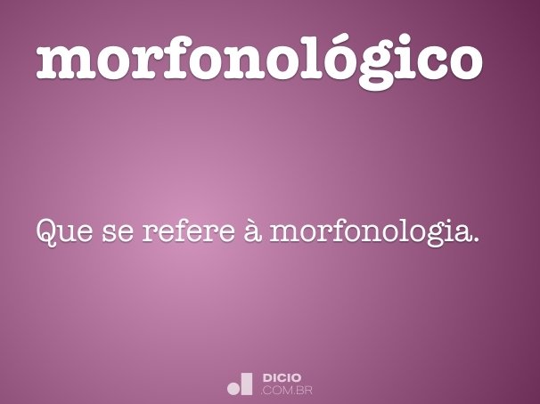 morfonológico