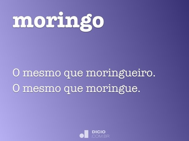 moringo