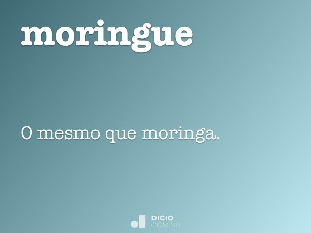 moringue