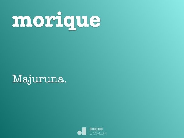 morique