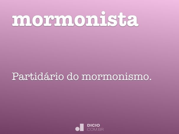 mormonista