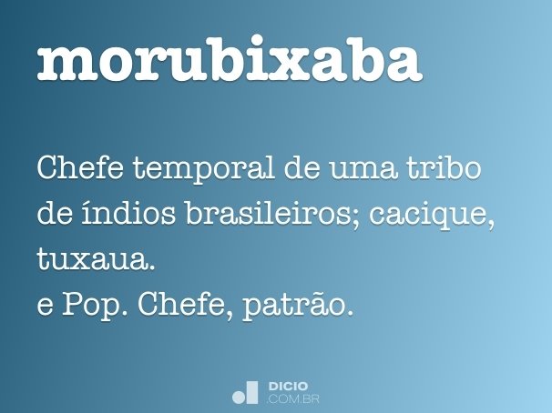 morubixaba