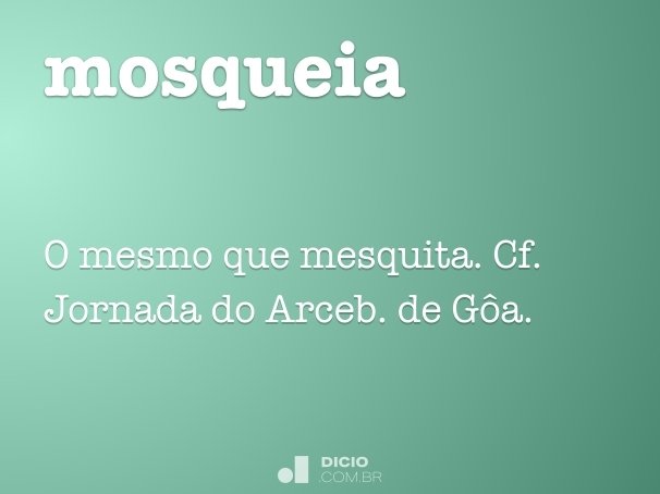 mosqueia