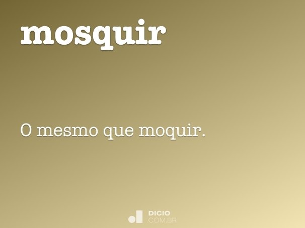 mosquir