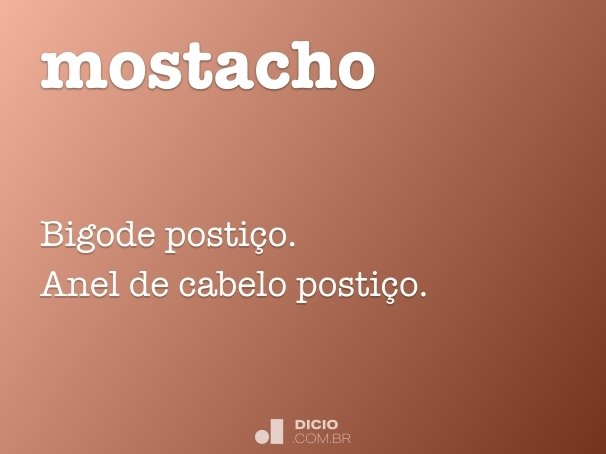 mostacho