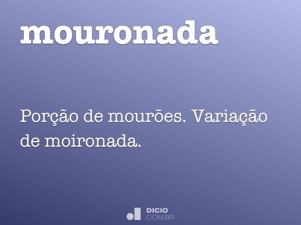 mouronada