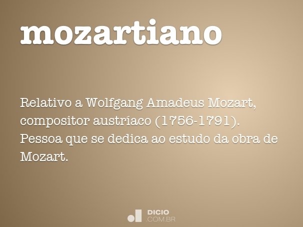 mozartiano