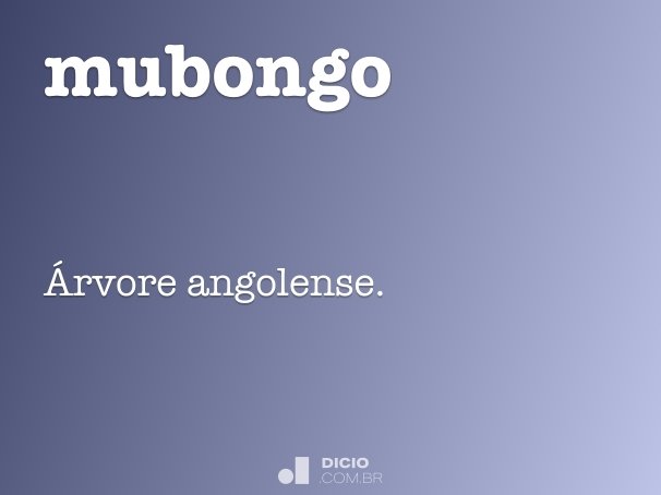 mubongo