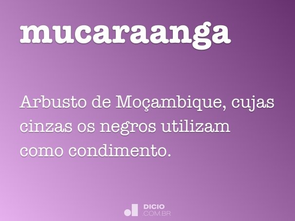 mucaraanga