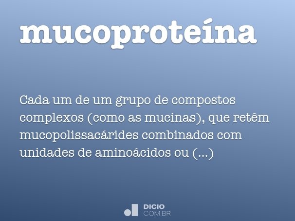 mucoproteína