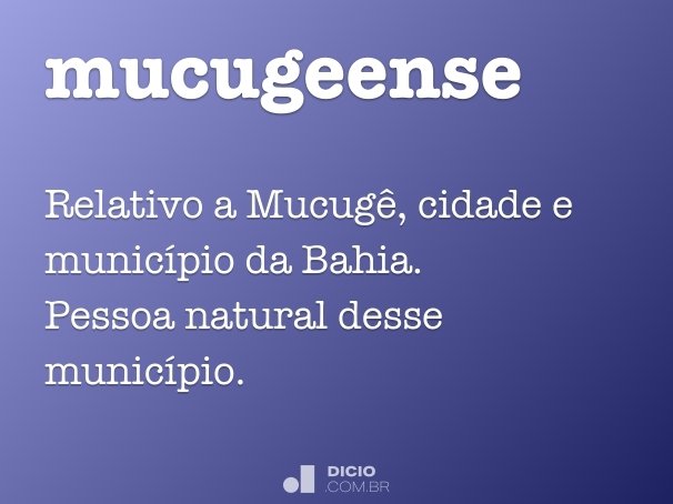 mucugeense
