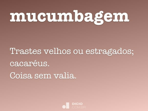 mucumbagem