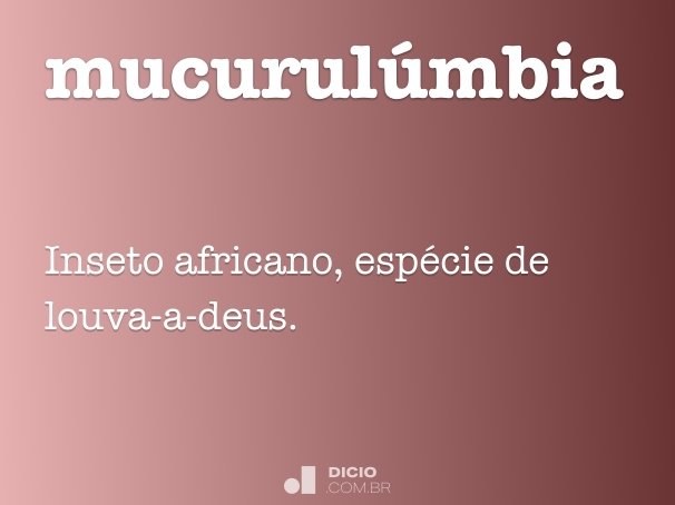 mucurulúmbia