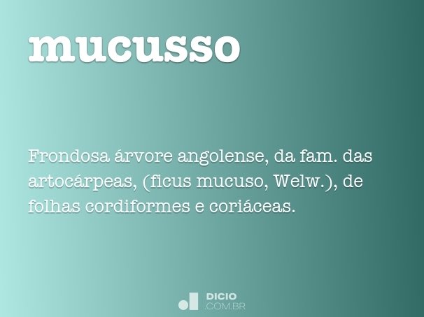 mucusso
