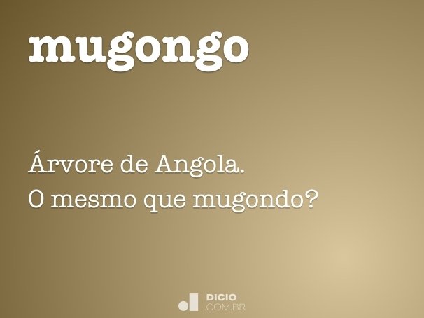 mugongo