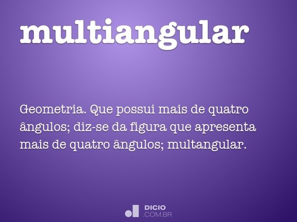 multiangular