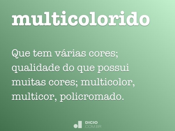 multicolorido
