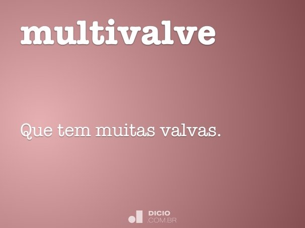multivalve