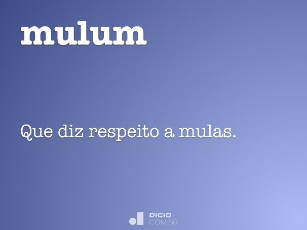 mulum