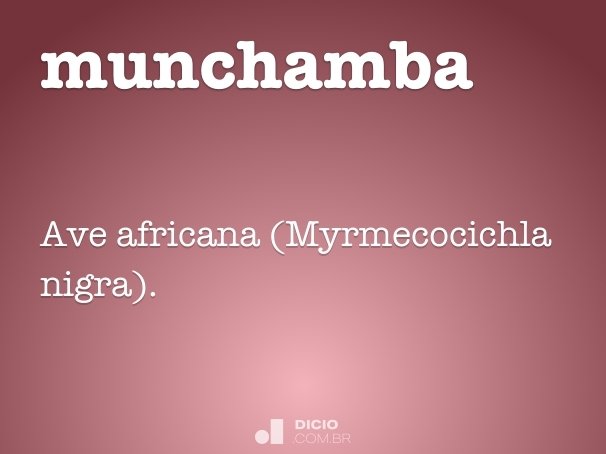 munchamba