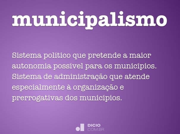municipalismo
