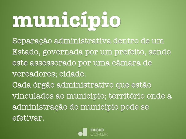 município